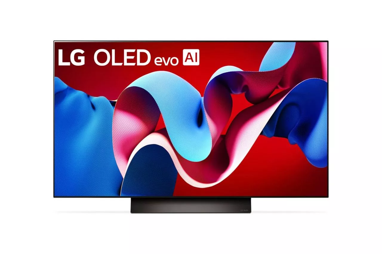 Телевизор LG OLED48C4RLA RU, темно-серый